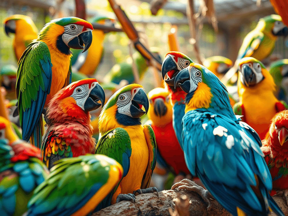 The Parrot Council - Voices of the Sanctuary