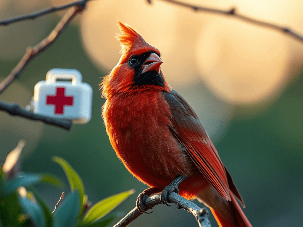 ai of injured cardinal